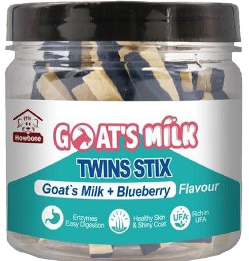 Goat’s milk – twins stix אוכמניות וחלב עזים 220 גרם