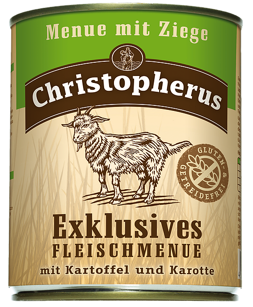 Christopherus – מעדן בטעם טלה ועז 400 גרם (ללא גלוטן וללא דגנים)