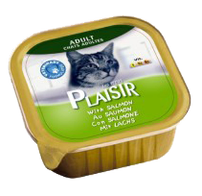 Plaisir – מעדן לחתול בטעם סלמון